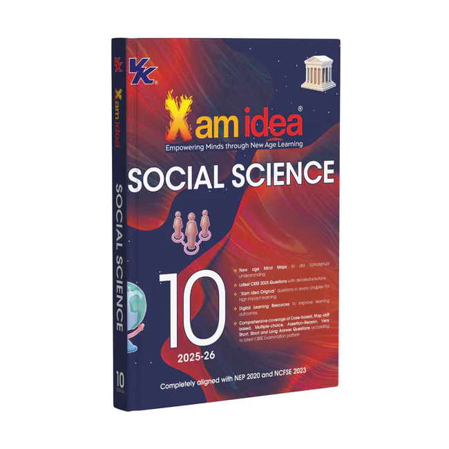 Xam Idea Social Science For Class 10th Latest Edition 2025-2026