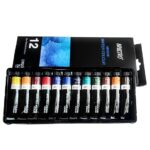 BRUSTRO Artist's Watercolour Paint | 12ML Tubes Set of 12