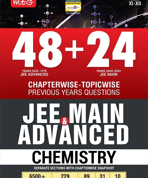 48+24 Years Chapterwise Topicwise Solutions Chemistry for JEE (Adv + Main)
