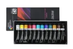 BRUSTRO Gouache colour Paint | 12ML Tubes Set of 12