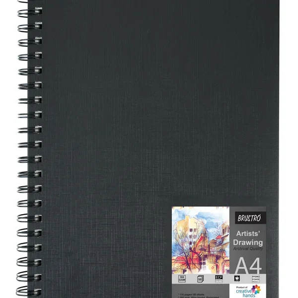 BRUSTRO Artists Drawing Book, A4 Size