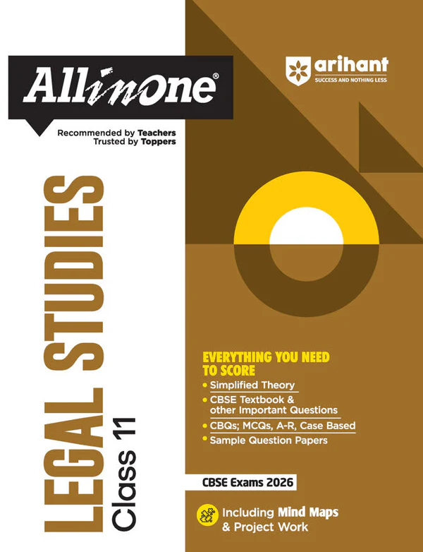 Arihant All in One Class 11th Legal Studies