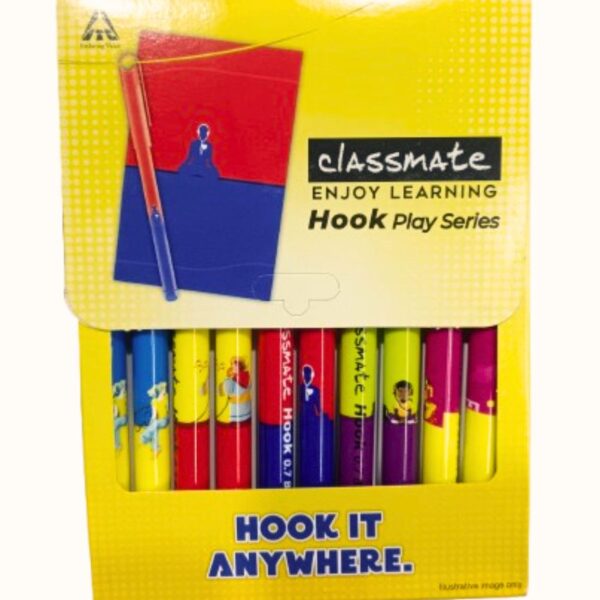 Classmate Hook Play Series Ball Pen 10 Unit Pack