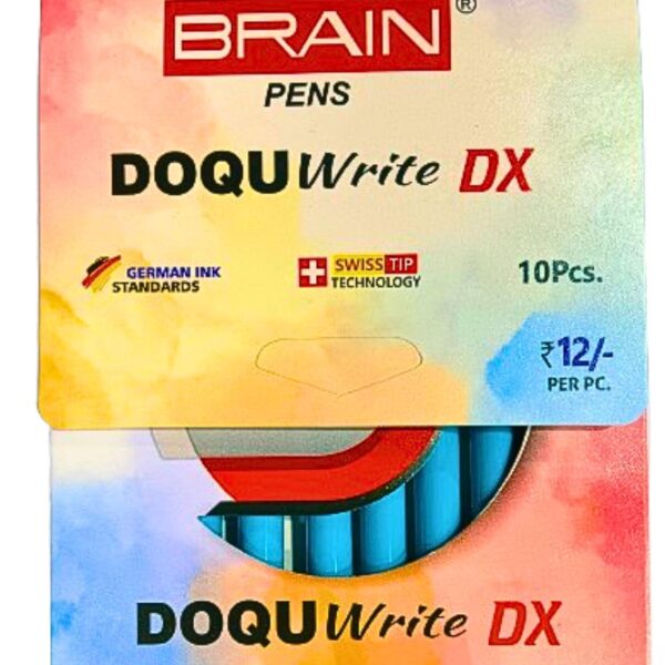 Brain DOQU Write DX Ball Pen 10 Unit Pack