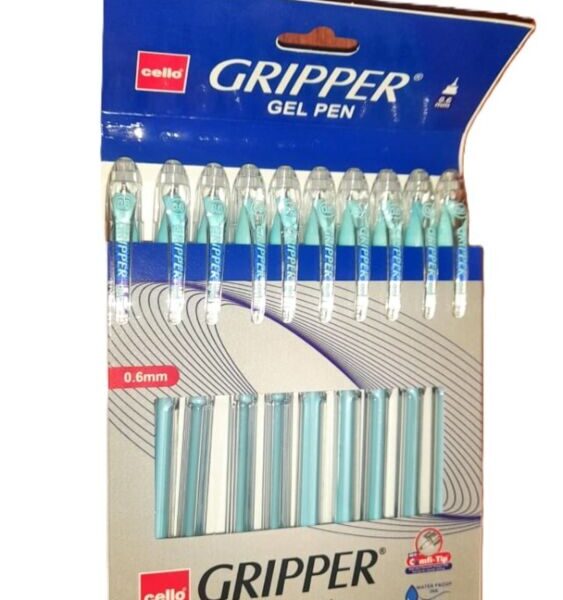 Cello Gripper Gel Pen 10 Unit Pack