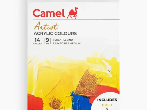 Camel Artist Acrylic Colours 14 Shades (9ml Each) - Bhandari Stationers - Best Stationery Store In Kota