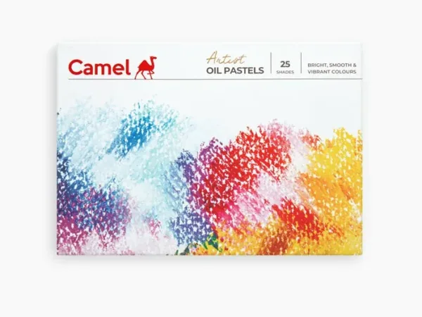 Camel Oil Pastel Colours 25 Shades - Bhandari Stationers - Best Stationery Store In Kota