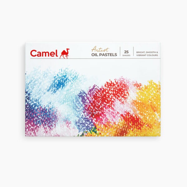 Camel Oil Pastel Colours 25 Shades - Bhandari Stationers