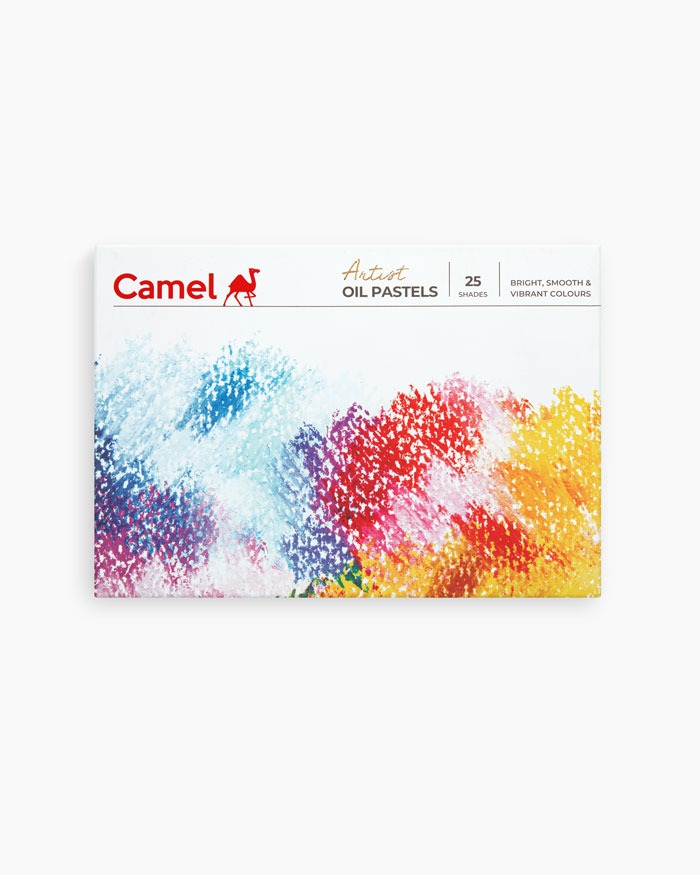 Camel Oil Pastel Colours 25 Shades - Bhandari Stationers