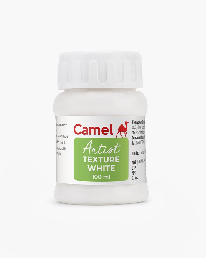 Camel Artist Texture White 100 ml - Bhandari Stationers