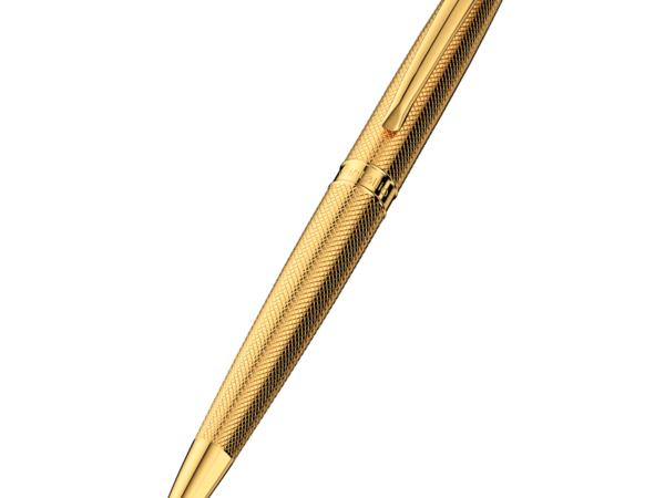 Intellio Germany Branded Gold Trim Bell Point Luxury Pen - Bhandari Stationers - Best Stationery Store In Kota