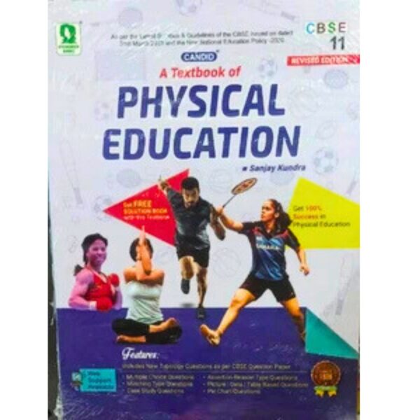 CANDID A TEXTBOOK OF PHYSICAL EDUCATION CLASS-XI By SANJAY KUNDRA - Bhandari Stationers