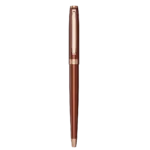 Intellio Germany Branded Mocha & Rose Gold Luxury Bell Point Pen - Bhandari Stationers - Best Stationery Store In Kota