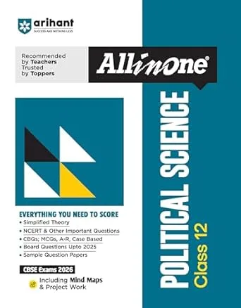 Arihant All in One Class 12th Political Science - Bhandari Stationers