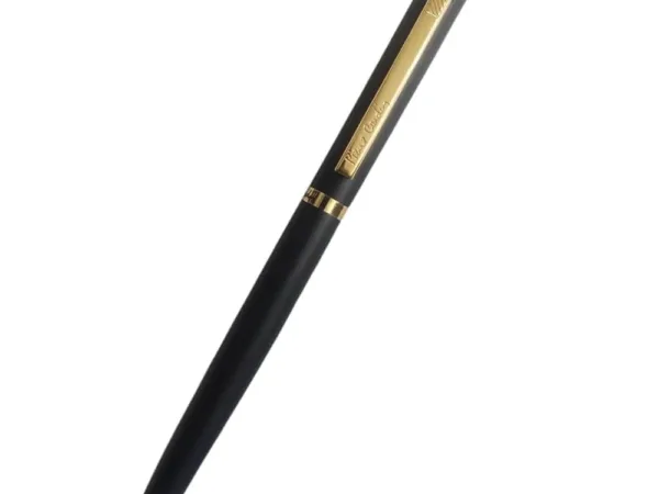 Pierre Cardin Pride Designer Model Black And Golden Color Twist Type Ball Pen - Bhandari Stationers - Best Stationery Store In Kota