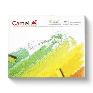 Camel Soft Pastels Colours, 36 Shades (Multicolor) - Bhandari Stationers