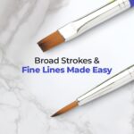 Camel Champ Brushes Set of 7 | Round & Flat Brushes - Bhandari Stationers