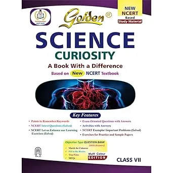 Golden Science Study Material Based on NEW NCERT Curiosity For Class 7 | For CBSE 2026 Exams - Best Stationery Store In Kota