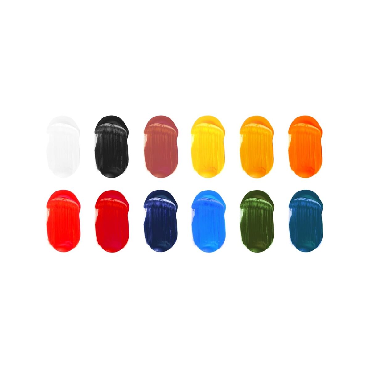 Camel Acrylic Color Box-20Ml Tubes,12 Shades Multicolour - Bhandari Stationers