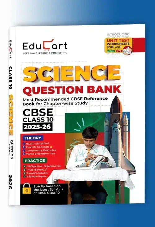 Educart CBSE Question Bank Class 10th Science 2025-26 New Syllabus 2026 - Bhandari Stationers - Best Stationery Store In Kota
