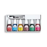 Camel Water Based Glass Color - 10ml Each, 6 Shades - Bhandari Stationers