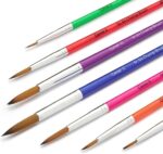 Camel Champ Round Brush Set - Pack of 7 (Multicolor) - Bhandari Stationers - Best Stationery Store In Kota