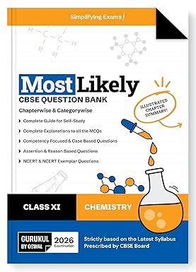 Gurukul By Oswal Most Likely CBSE Question Bank Chemistry for Class 11 Exam 2026 - Best Stationery Store In Kota