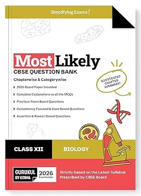 Oswal Most Likely CBSE Question Bank Paper In Biology For Class 12th - Bhandari Stationers - Best Stationery Store In Kota