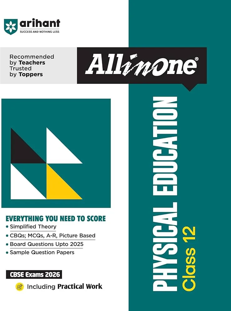 Arihant All in One Class 12th Physical Education - Bhandari Stationers - Best Stationery Store In Kota