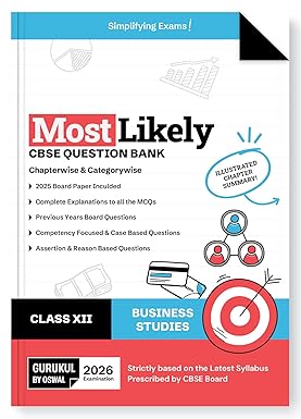 Oswal Most Likely CBSE Question Bank Paper In Business Studies For Class 12th - Bhandari Stationers - Best Stationery Store In Kota