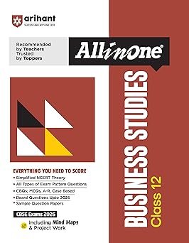 Arihant All in One Class 12th Business Studies - Bhandari Stationers