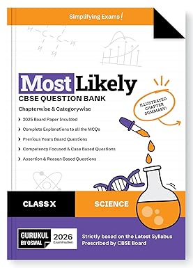 Oswal Most Likely CBSE Question Bank Paper In Science For Class 10th - Bhandari Stationers