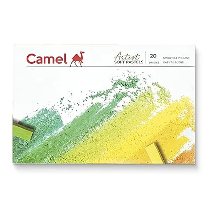 Camel Soft Pastels 20-Shade Set - Bhandari Stationers - Best Stationery Store In Kota
