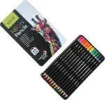 BRUSTRO NEON Pencils | Set of 12 Colours - Bhandari Stationers - Best Stationery Store In Kota