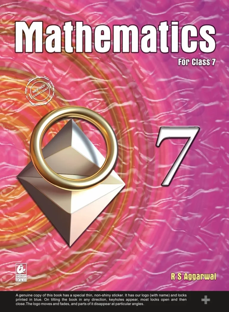 Mathematics for Class 7 - CBSE - by R S Aggarwal - Bhandari Stationers - Best Stationery Store In Kota