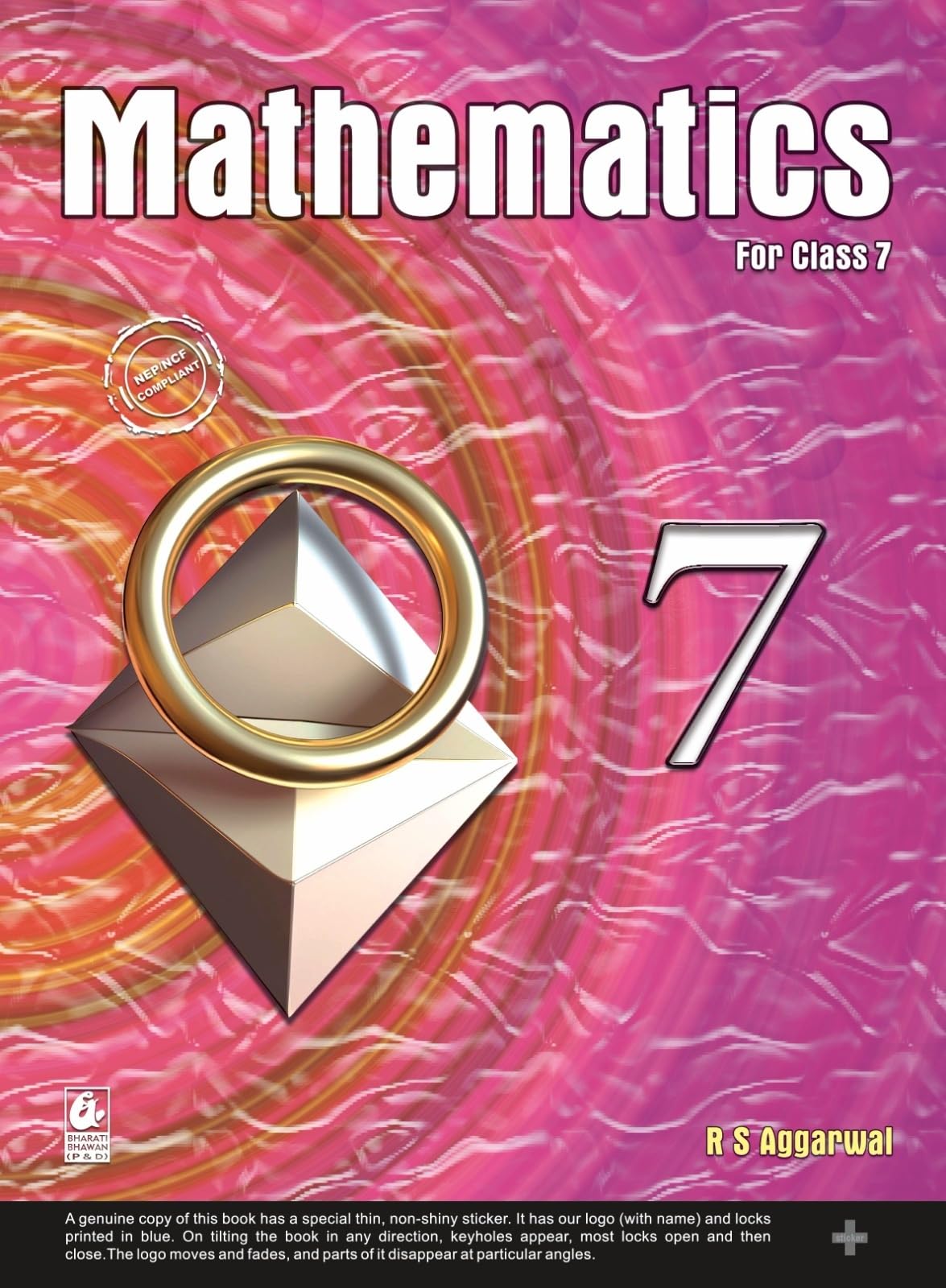 71xQpzzIlsL Mathematics for Class 7 - CBSE - by R S Aggarwal - Bhandari Stationers - Best Stationery Store In Kota