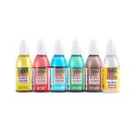 Camel Solvent Based Glass Color - 20ml Each, 5 Shades - Bhandari Stationers