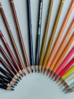 BRUSTRO Artists Coloured Pencils Skin Tone l Set of 24 - Bhandari Stationers - Best Stationery Store In Kota