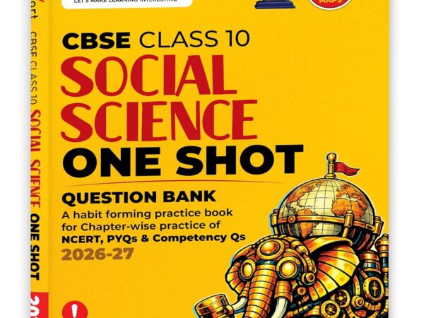 Educart One-Shot Question Bank Paper Social Science For CBSE Class 10th 2026-27 New Syllabus - Bhandari Stationers