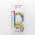 Camel Brush Pens | 24 Shades| Multicolor - Bhandari Stationers