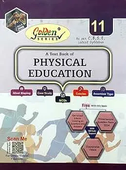 Golden Series Class 11 Text Book Of Physical Education 2024-25 Based On CBSE Syllabus - Bhandari Stationers - Best Stationery Store In Kota