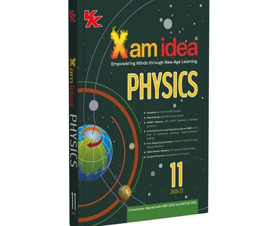 VK Xam Idea Physics Book For CBSE Class 11th Latest Edition 2026-27 - Bhandari Stationers