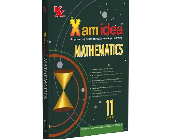 VK Xam Idea Mathematics Book For CBSE Class 11th Latest Edition 2026-27 - Bhandari Stationers