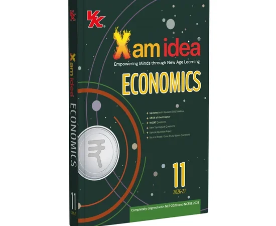 VK Xam Idea Economics Book For CBSE Class 11th Latest Edition 2026-27 - Bhandari Stationers