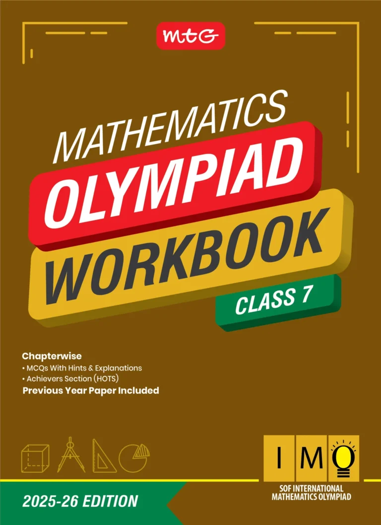 Class 7 International Mathematics Olympiad Workbook for 2025-26 Exam - Bhandari Stationers - Best Stationery Store In Kota
