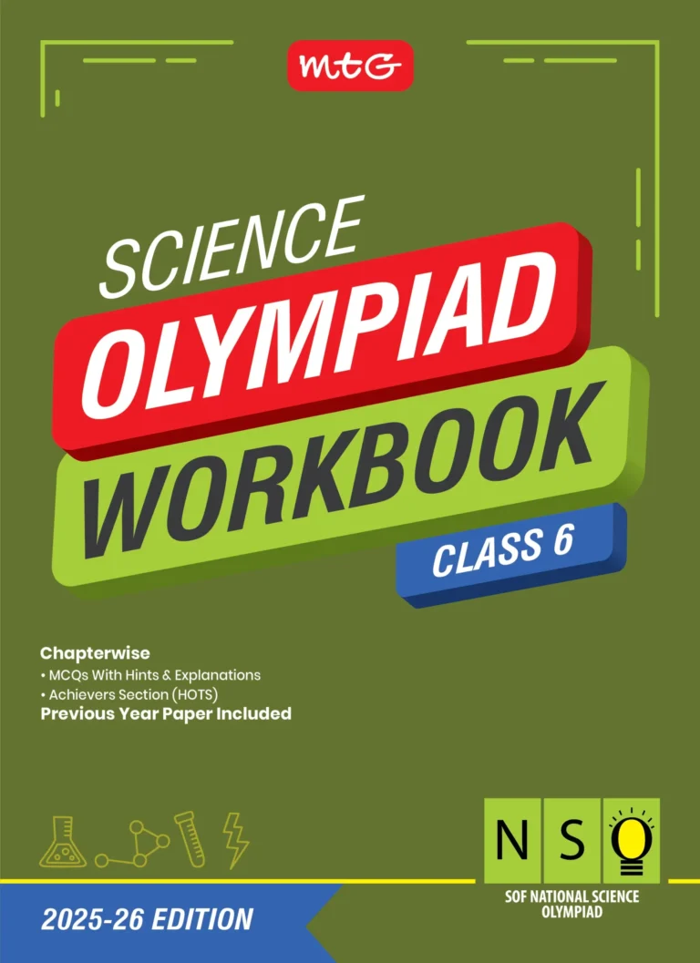 Class 6 National Science Olympiad Workbook for 2025-26 Exam - Bhandari Stationers - Best Stationery Store In Kota