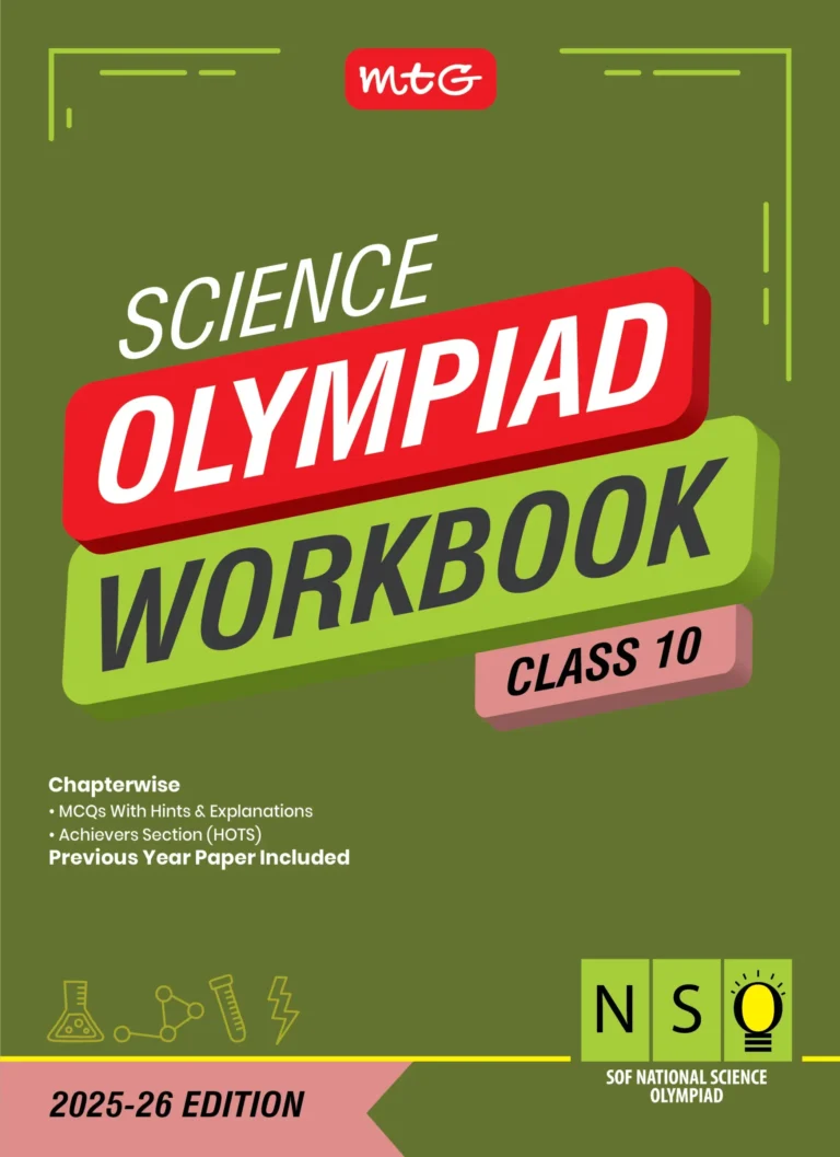 Science Olympiad Workbook For Class 10th 2025-2026 Edition - Bhandari Stationers - Best Stationery Store In Kota