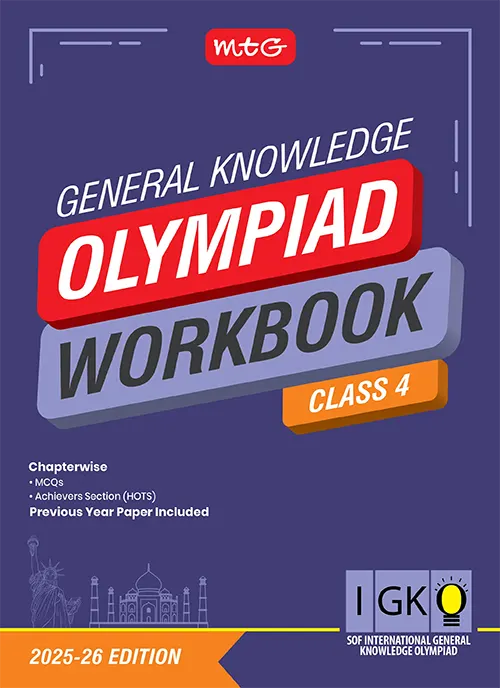 Class 4 International General Knowledge Olympiad Workbook for 2025-26 Exam - Bhandari Stationers - Best Stationery Store In Kota