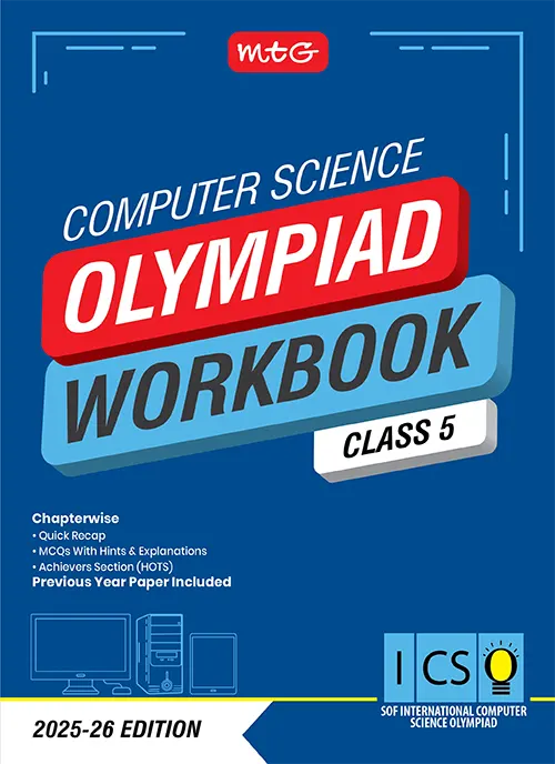 Class 5 International Computer Science Olympiad Workbook for 2025-26 Exam - Bhandari Stationers - Best Stationery Store In Kota