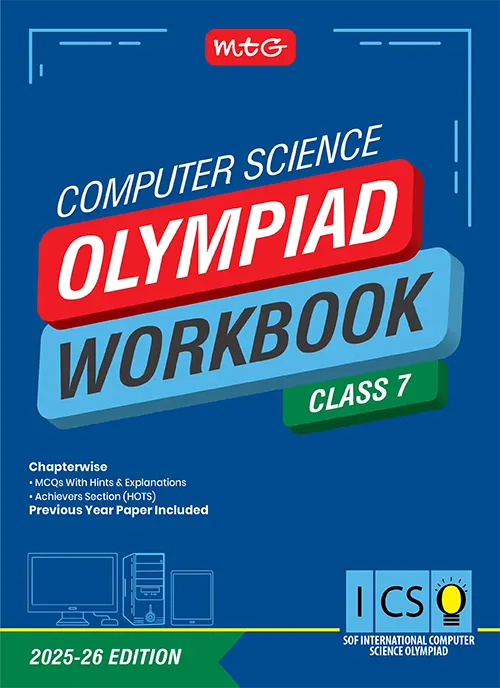 Class 7 International Computer Science Olympiad Workbook for 2025-26 Exam - Bhandari Stationers - Best Stationery Store In Kota